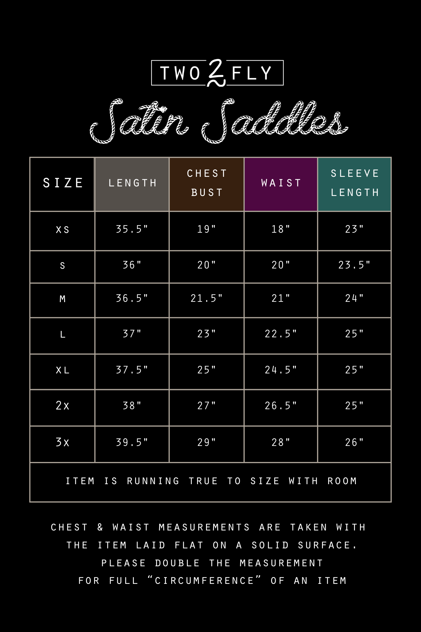 SATIN SADDLES *MARFA