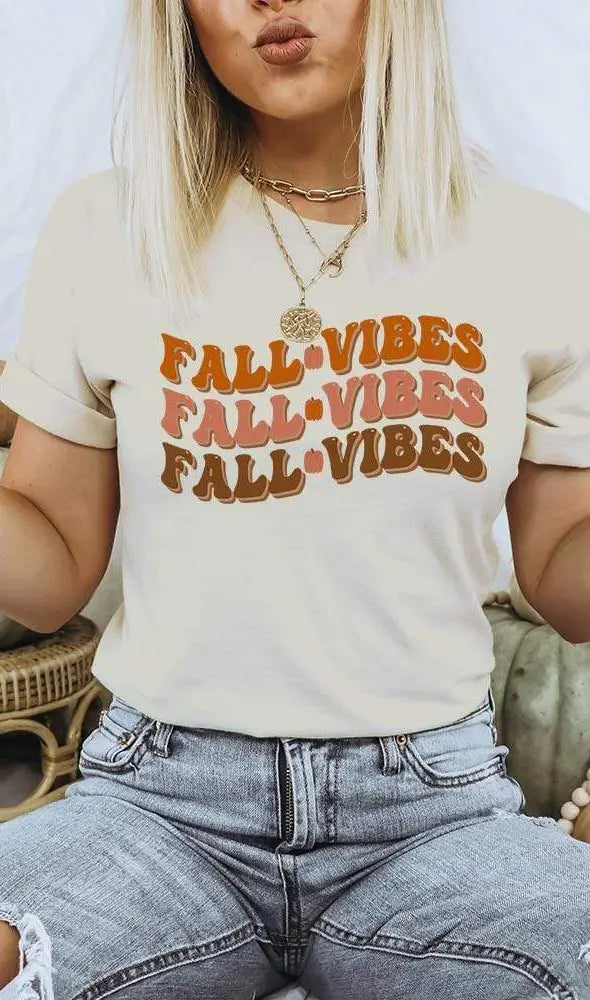 Load image into Gallery viewer, Fall Vibes Tees
